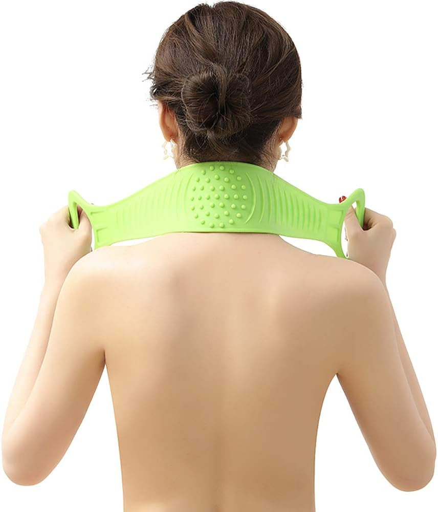 Silicone Body Scrubber, Silicone Back Scrubber for Shower, Back Washer for Shower, Silicone Bath Scrubber, Exfoliating Body Scrubber, Back Scrubber for Shower for Men & Women