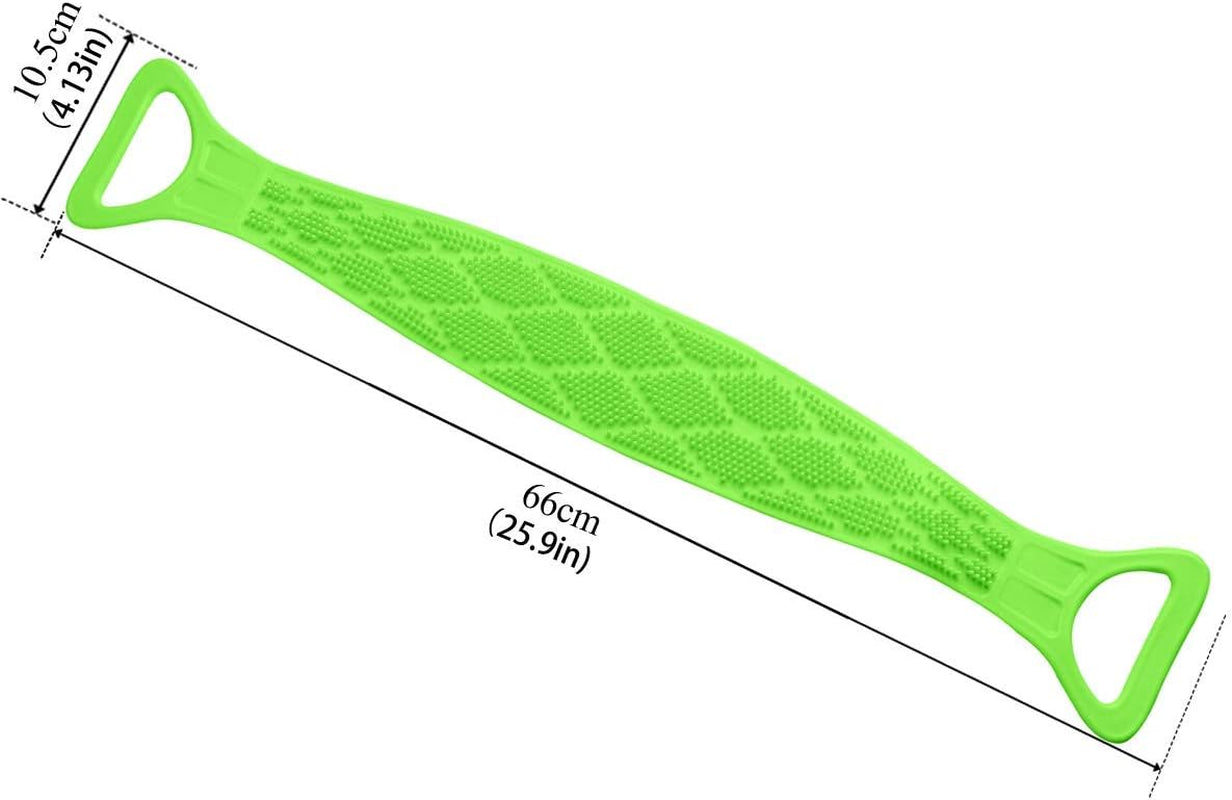 Silicone Body Scrubber, Silicone Back Scrubber for Shower, Back Washer for Shower, Silicone Bath Scrubber, Exfoliating Body Scrubber, Back Scrubber for Shower for Men & Women