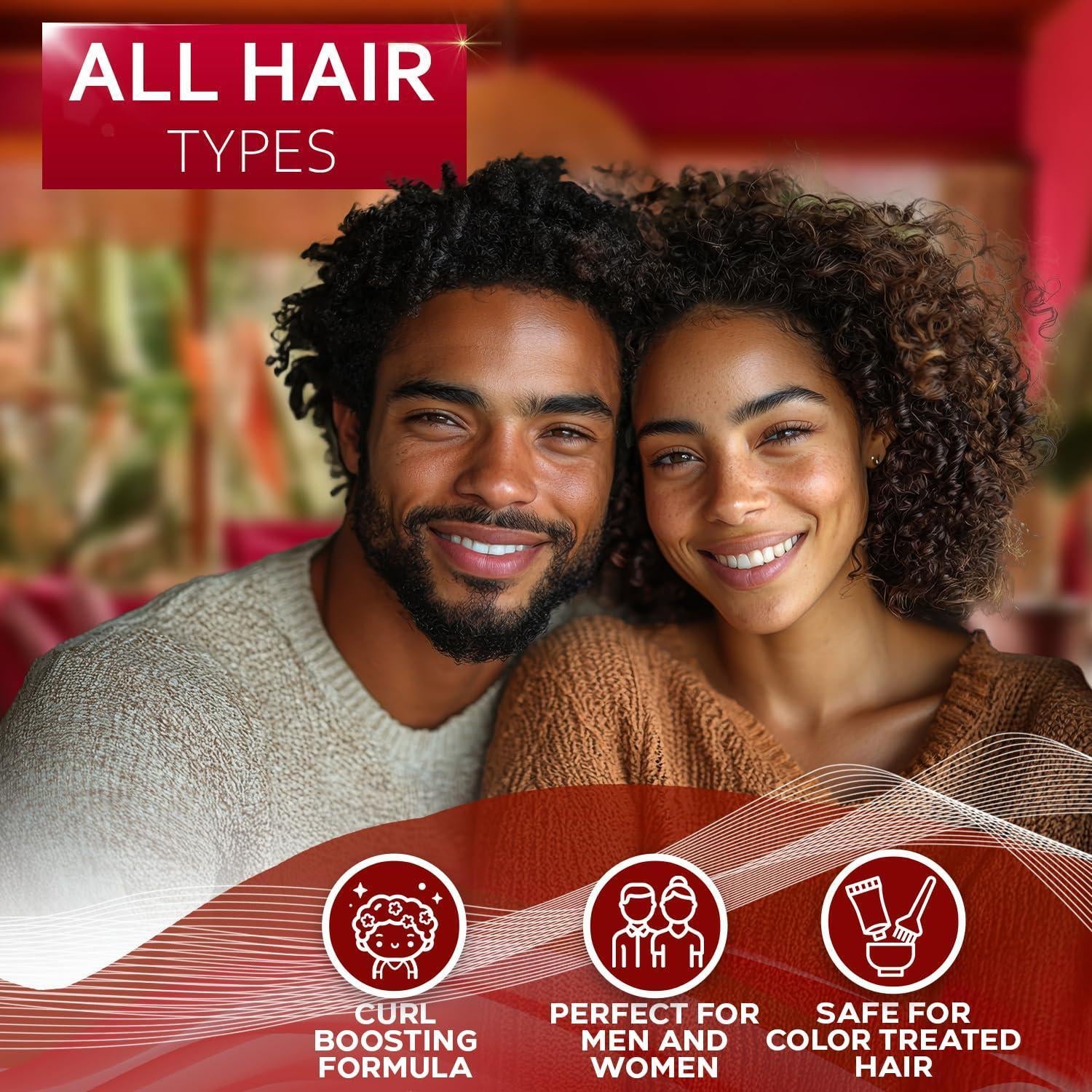 Curly Hair Mask Deep Conditioning Curl Enhancing Split End Repair for Women And