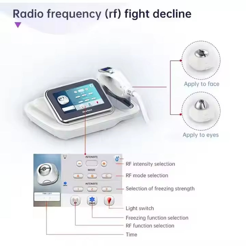 Microcurrent High Frequency Eye Lifting Device Massager Anti-Aging Firming Skin Beauty Eye Lift Facial Frequency Wand Device