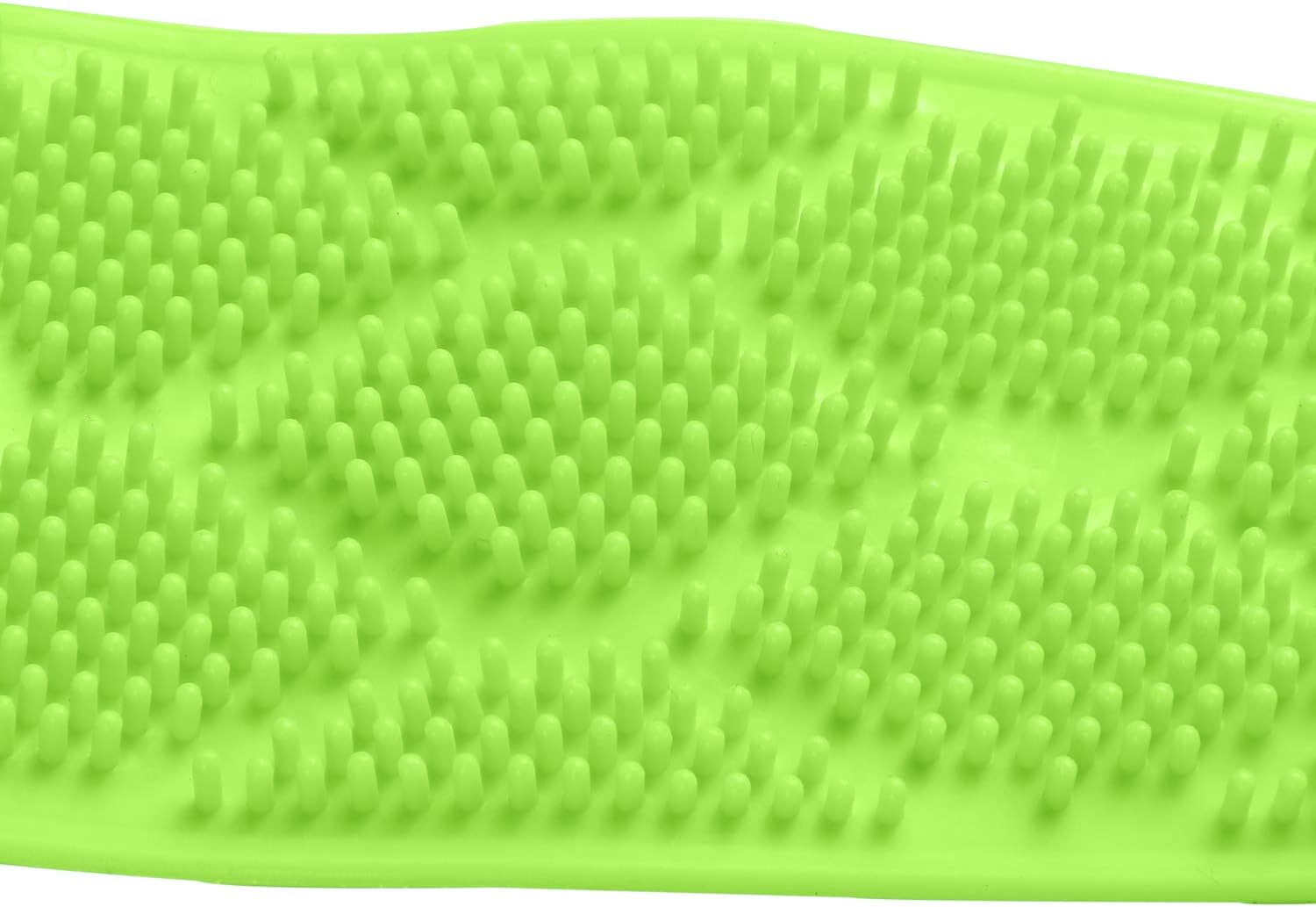 Silicone Body Scrubber, Silicone Back Scrubber for Shower, Back Washer for Shower, Silicone Bath Scrubber, Exfoliating Body Scrubber, Back Scrubber for Shower for Men & Women